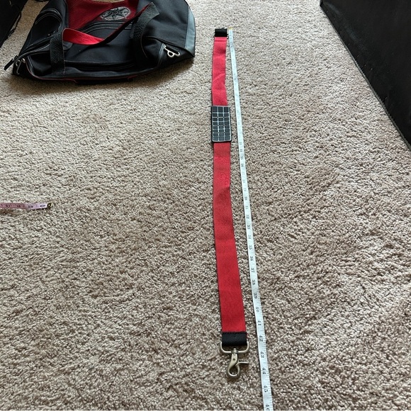 Marlboro 90s Vintage Compass Logo Black Red Promo Duffel Bag OS - Picture 14 of 14